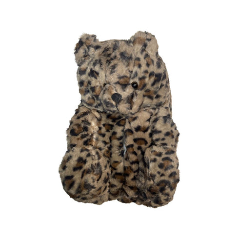 Leopard Teddy Slippers - CaribeHeart Teddy
